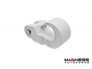 Ford Bronco Billet Recovery Hook - Royal Show Hook - Aluminum - White